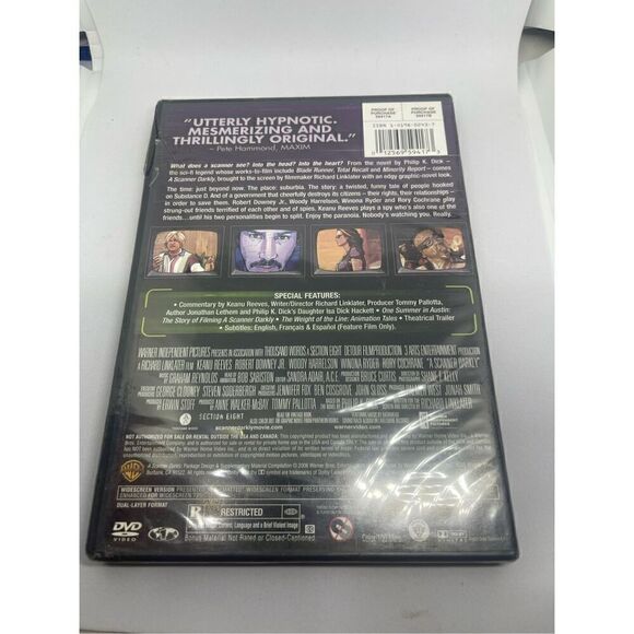 A Scanner Darkly DVD New Sealed - Picture 2 of 3
